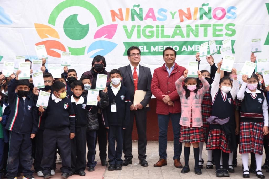 Suma Ayuntamiento más infantes vigilantes del medio ambiente en Tlaxcala Capital